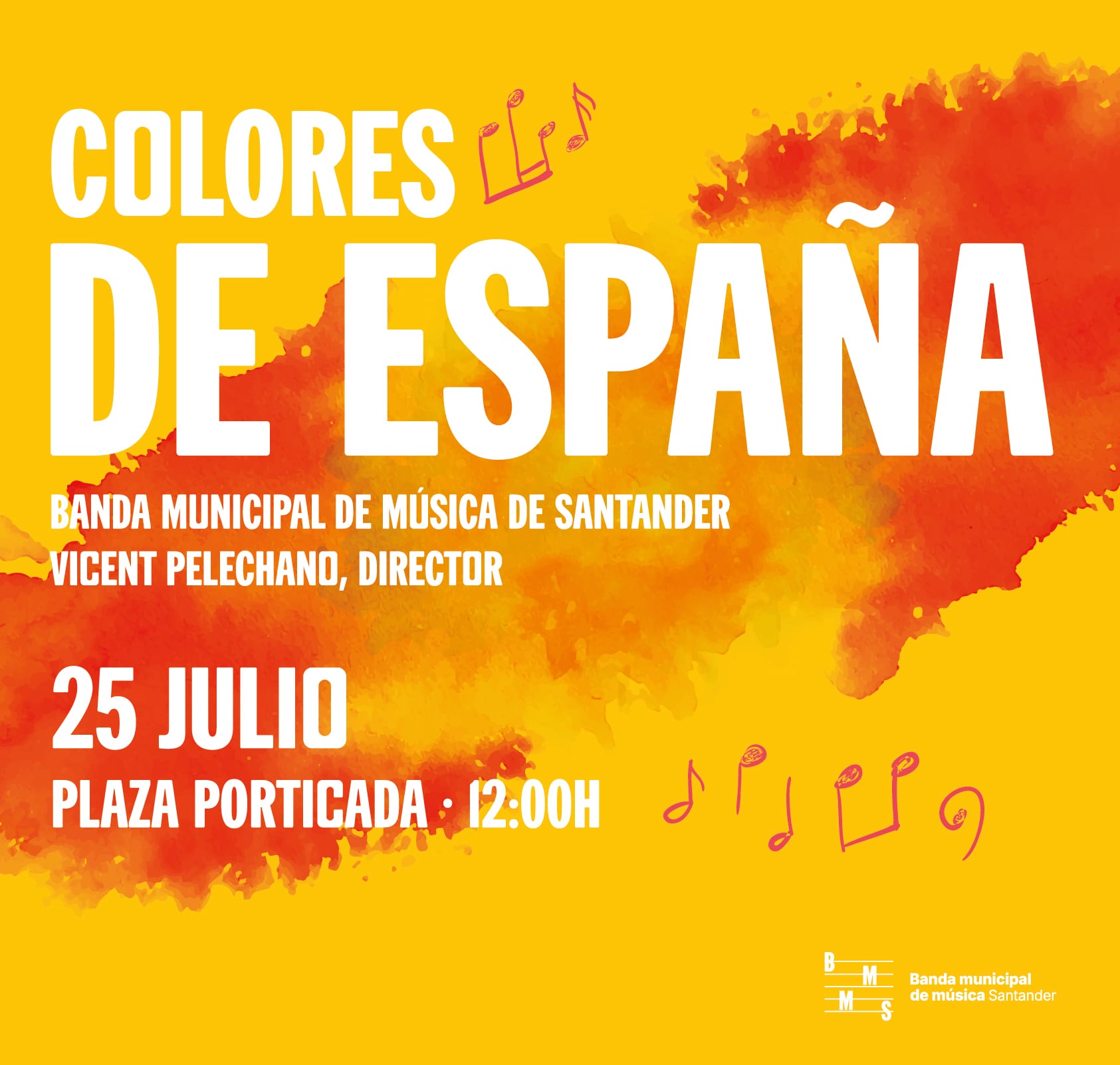 Colores de España - Concierto de la Banda Municipal de Santander
