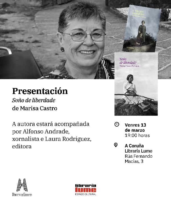 Presentación del libro 'Soño de liberdade'