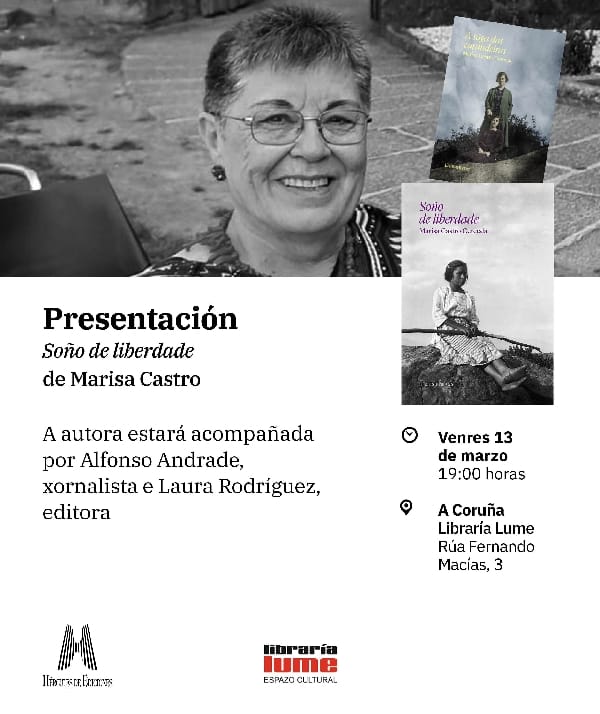 Presentación del libro 'Soño de liberdade'