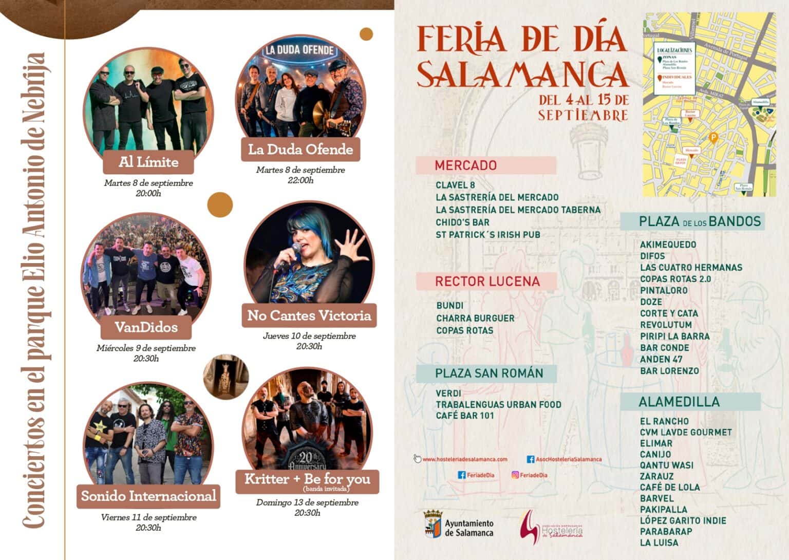 Concierto de No Cantes Victoria en Ferias y Fiestas de Salamanca 2026
