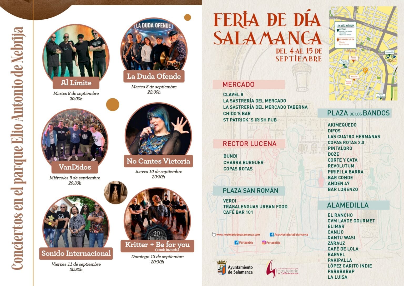 Concierto de No Cantes Victoria en Ferias y Fiestas de Salamanca 2026