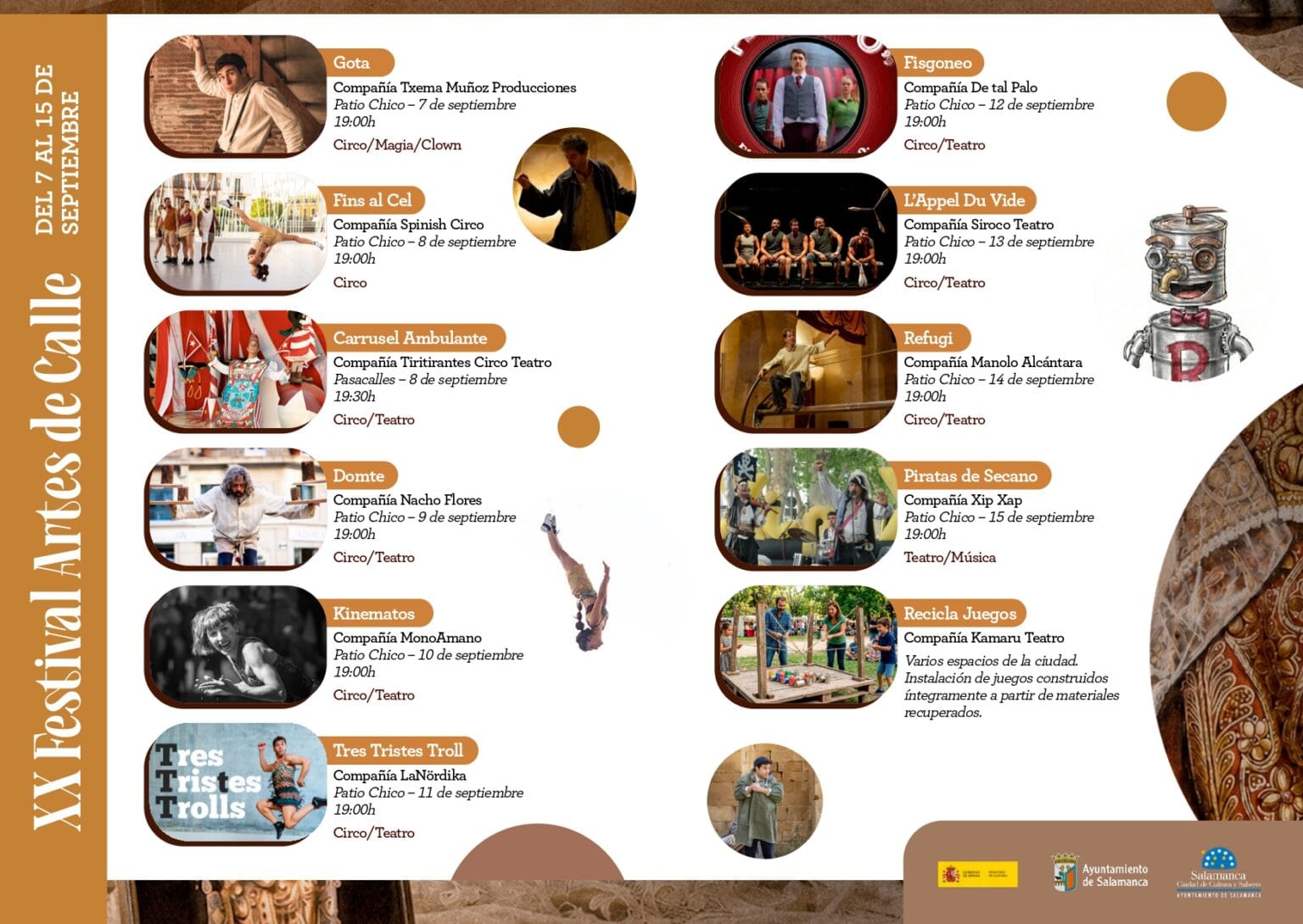 Espectáculo de circo y teatro «Domte»