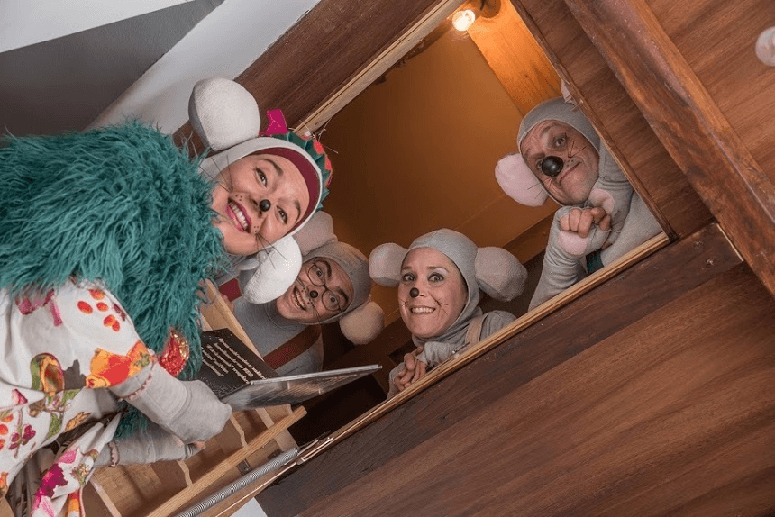 Merendas con contos: Facendo teatro