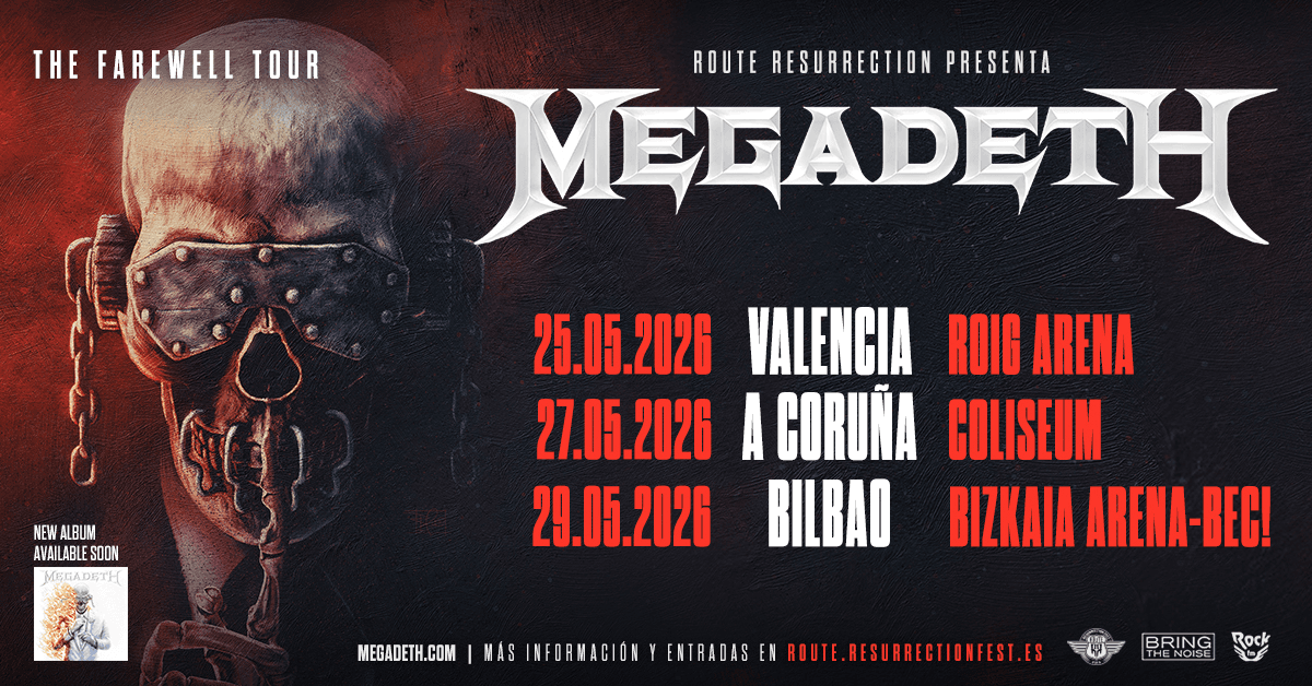 Concerto de Megadeth