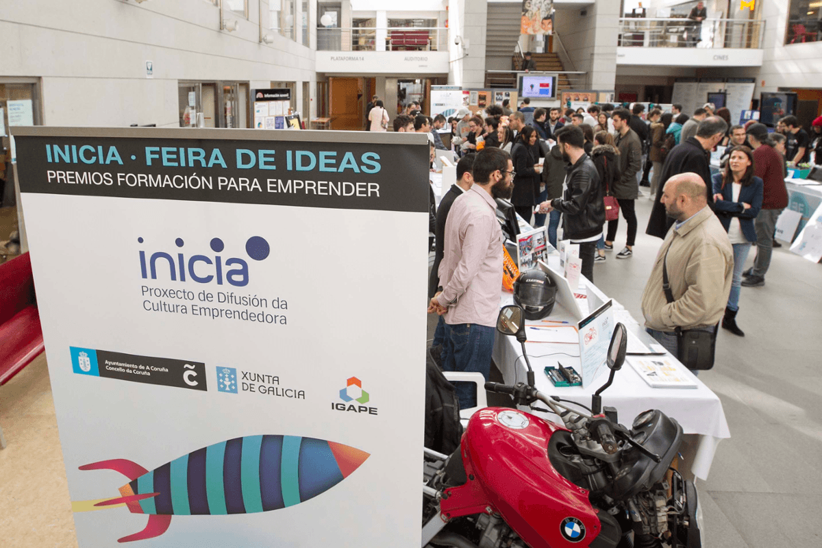 Feira de Ideas do programa Inicia