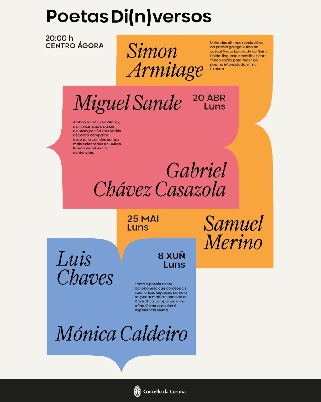 Poetas Di(n)versos: Gabriel Chávez Casazola y Miguel Sande