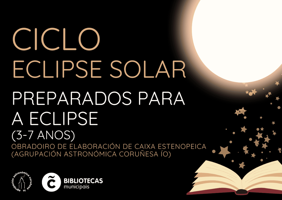 Ciclo Eclipse: charla 'Preparados para a eclipse'