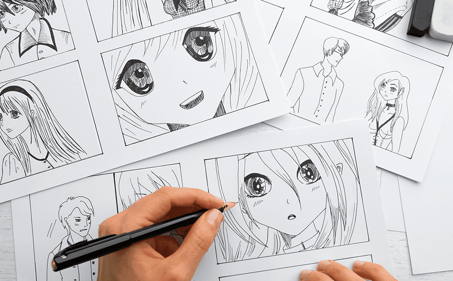 Obradoiro de debuxo manga (Viñetas)