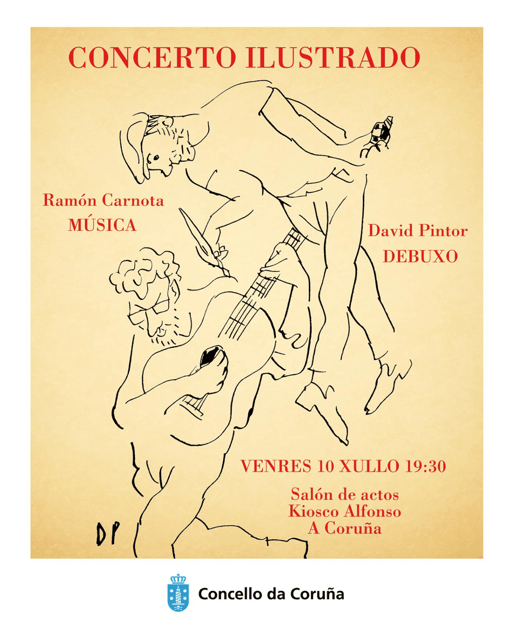 Concerto ilustrado de David Pintor