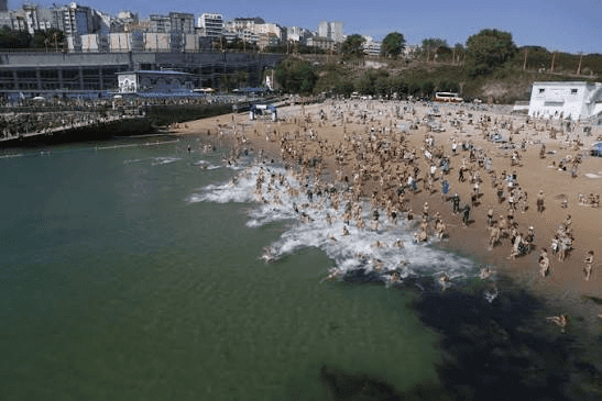 LXXXV Travesía a Nado á Enseada de San Amaro