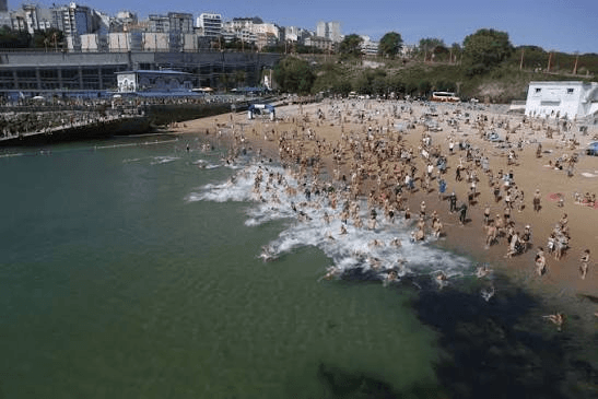LXXXV Travesía a Nado á Enseada de San Amaro