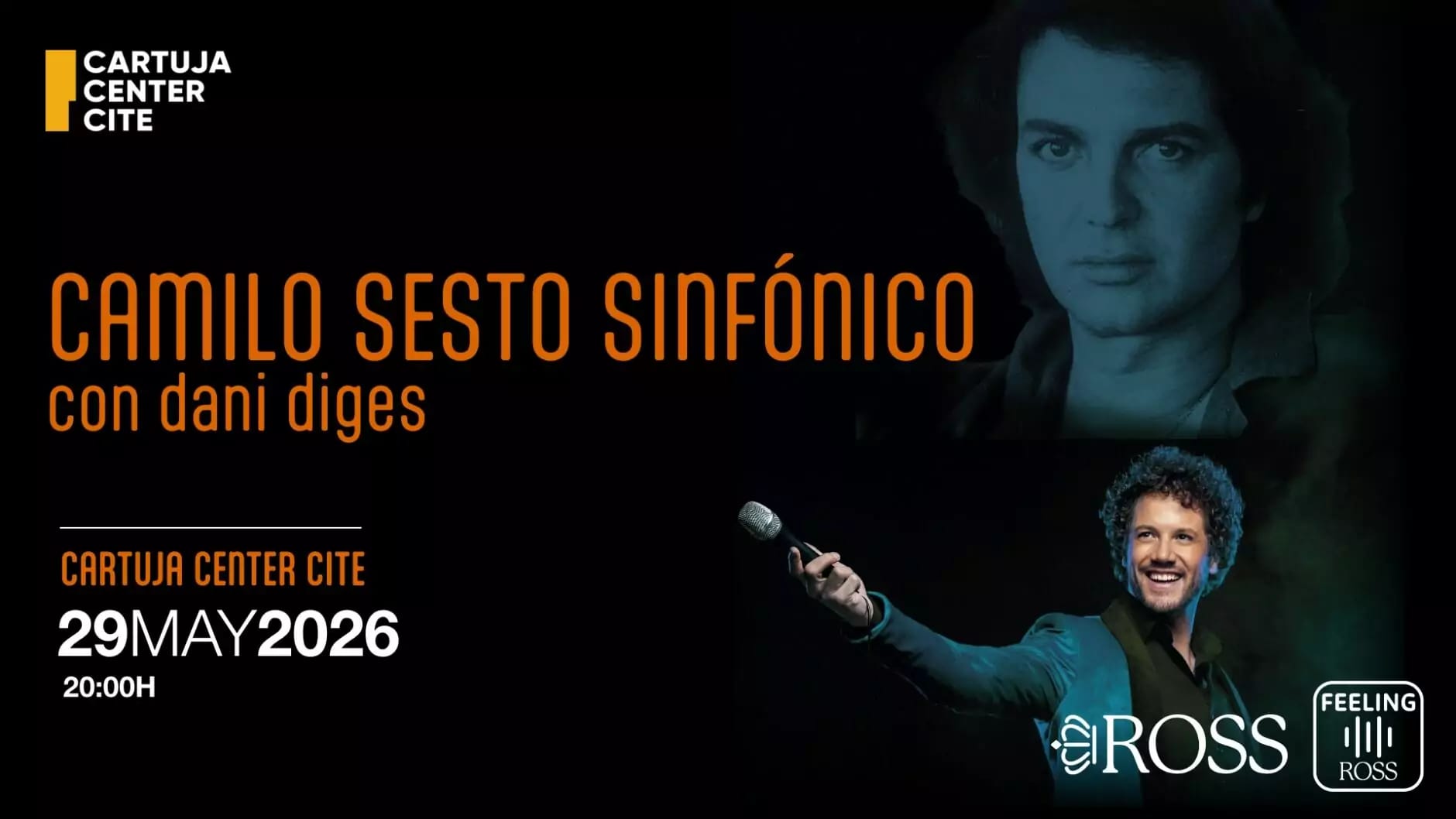 ROSS – Camilo Sesto Sinfónico con Dani Diges