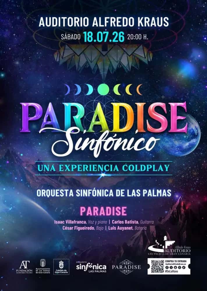Paradise Sinfónico: una experiencia Coldplay