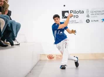 Partidas de pilota valenciana en el Trinquet Pelayo