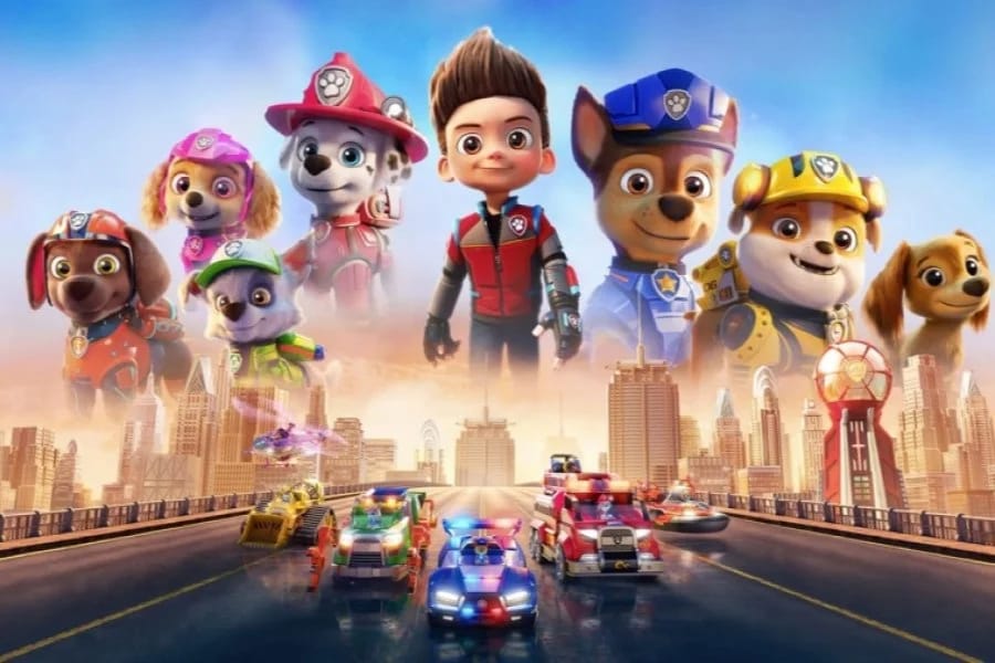 Proyección de la película 'La Patrulla Canina'