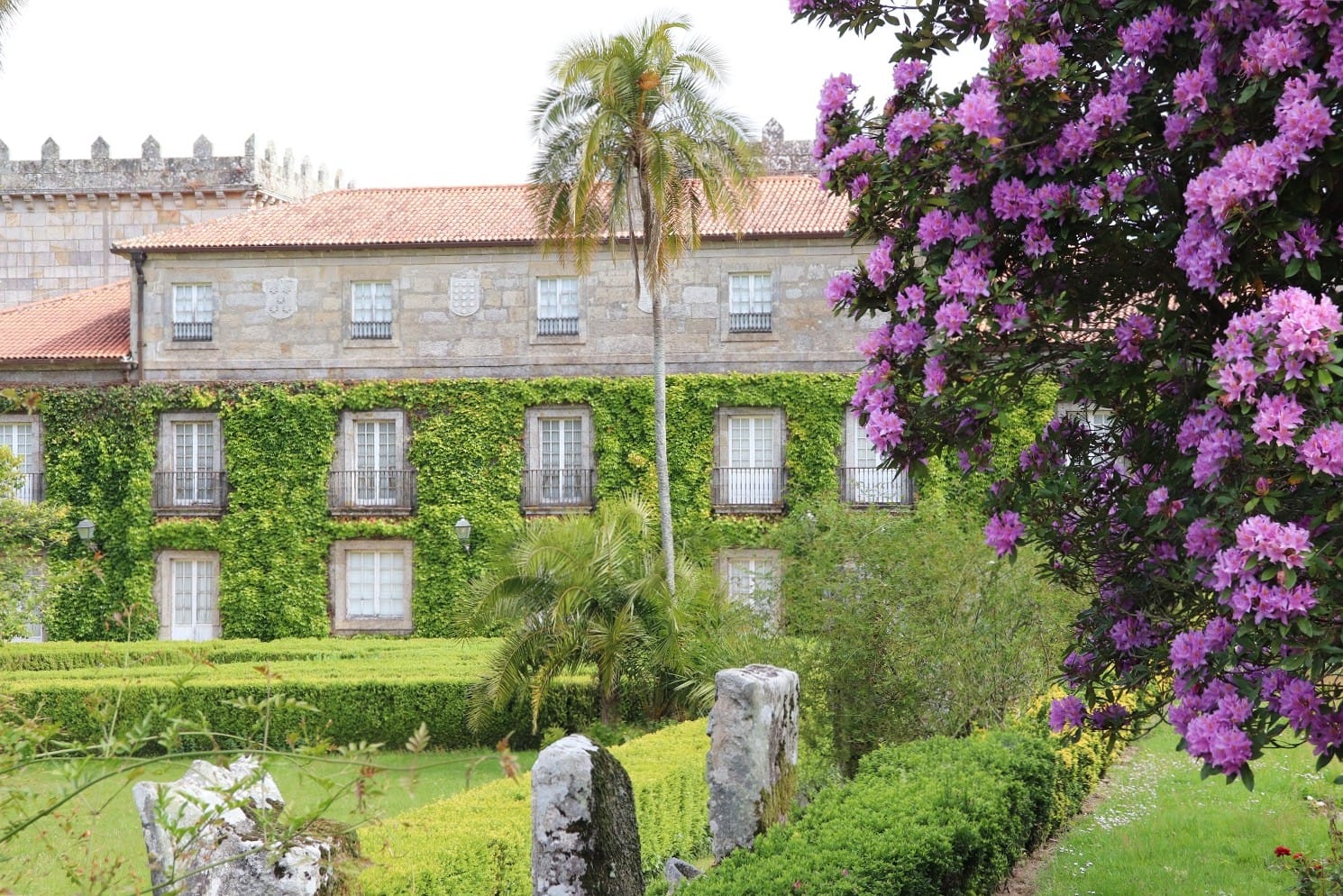 Encendido del árbol de Navidad en Castrelos