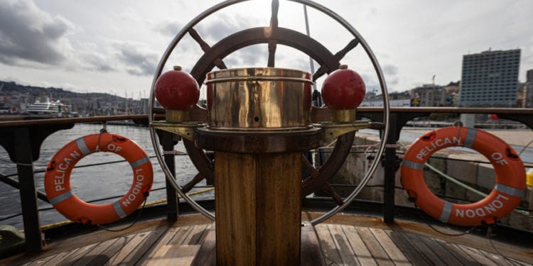 Visita al buque escuela Pelican Of London