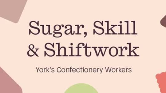Sugar, Skill and Shiftwork: York's Confectionery Workers