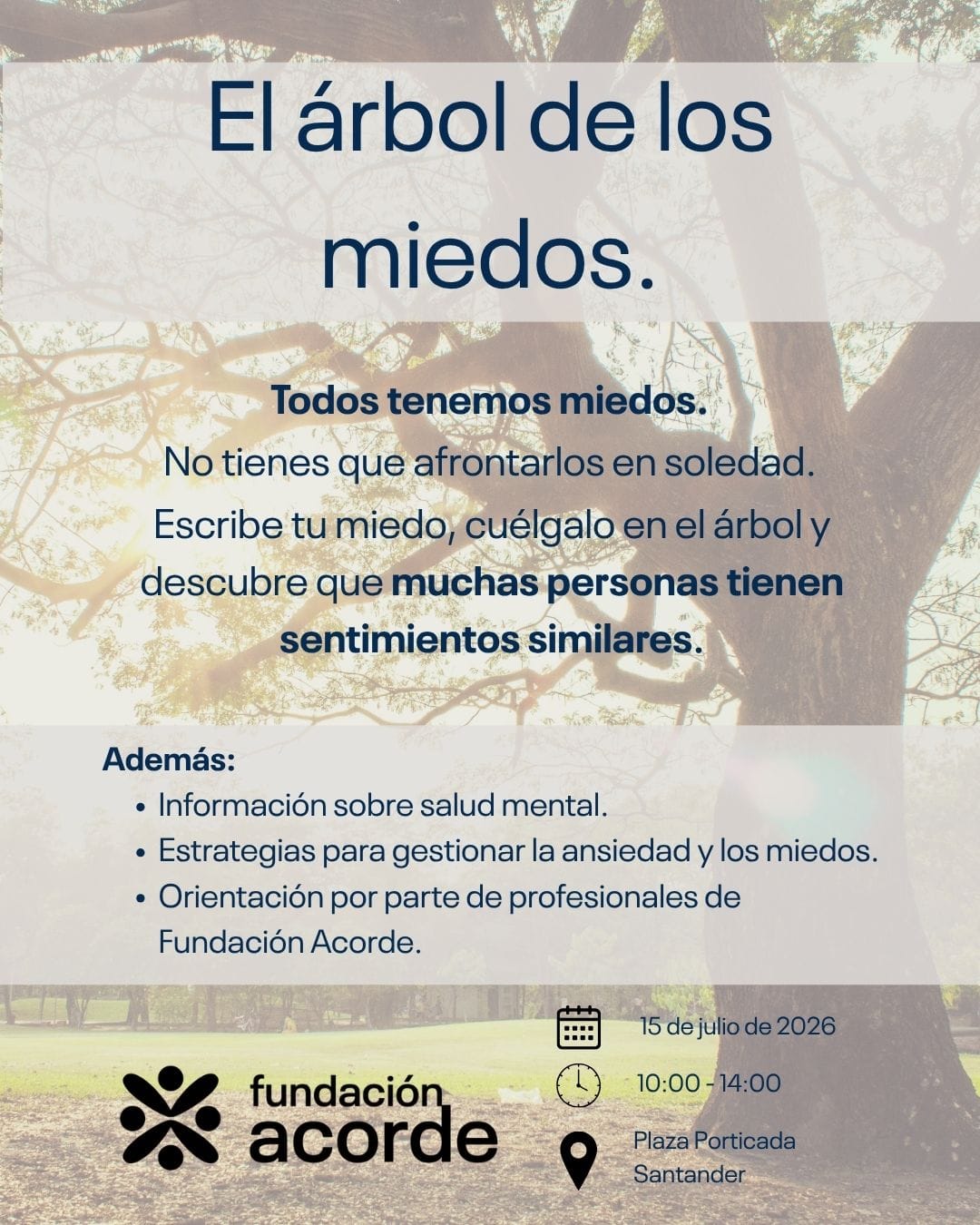 El árbol de los miedos