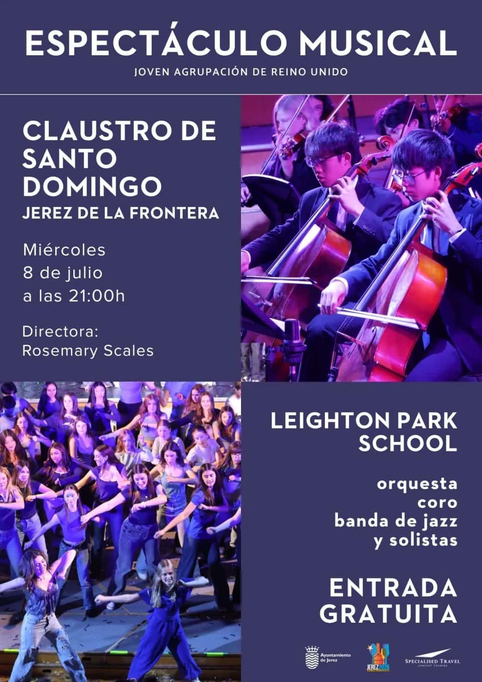 Concierto gratuito de la Leighton Park School Orchestra