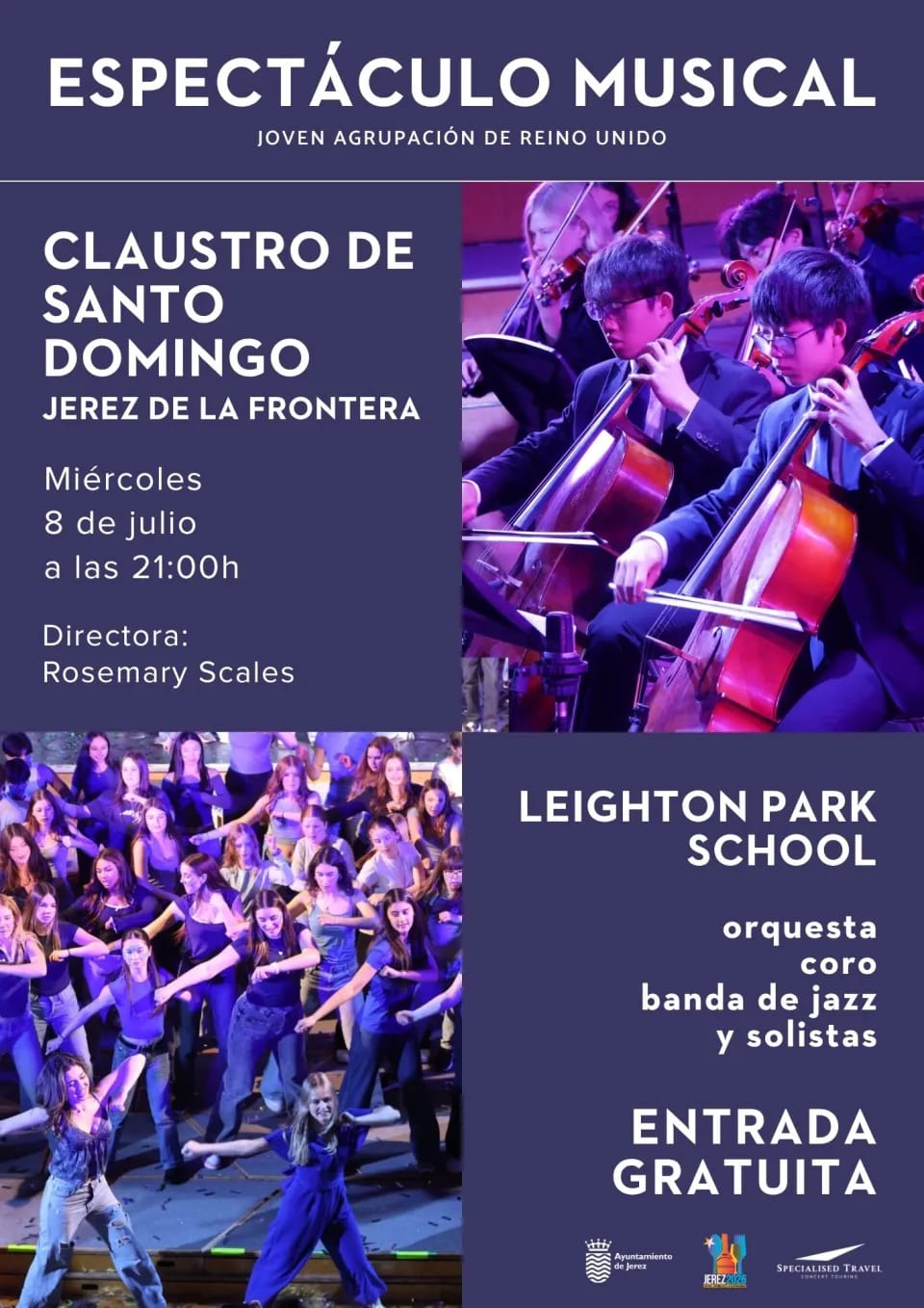 Concierto gratuito de la Leighton Park School Orchestra