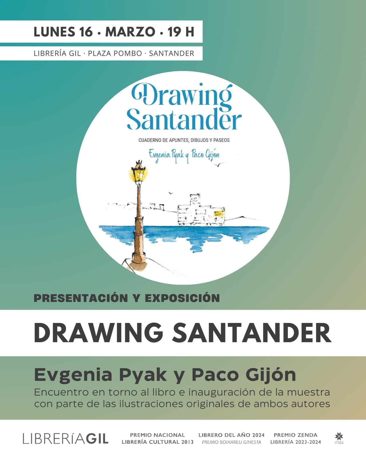 Presentaci贸n de 'Drawing Santander' e inauguraci贸n de la exposici贸n