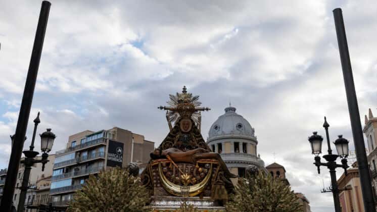 Traslado histórico de la Virgen de las Angustias