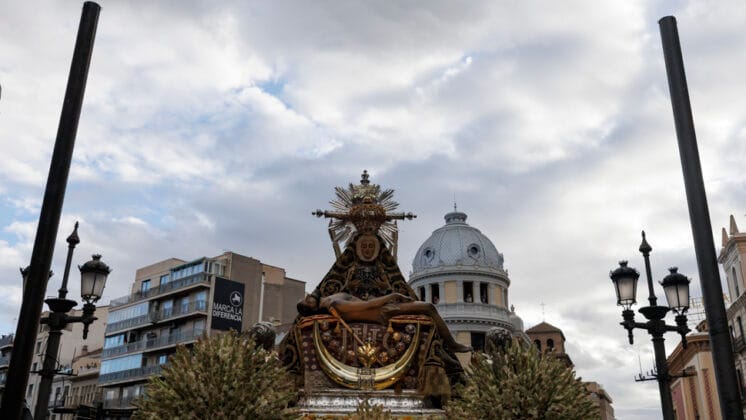 Traslado histórico de la Virgen de las Angustias