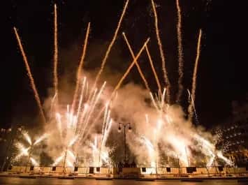 Fuegos artificiales de la Gran Feria de València