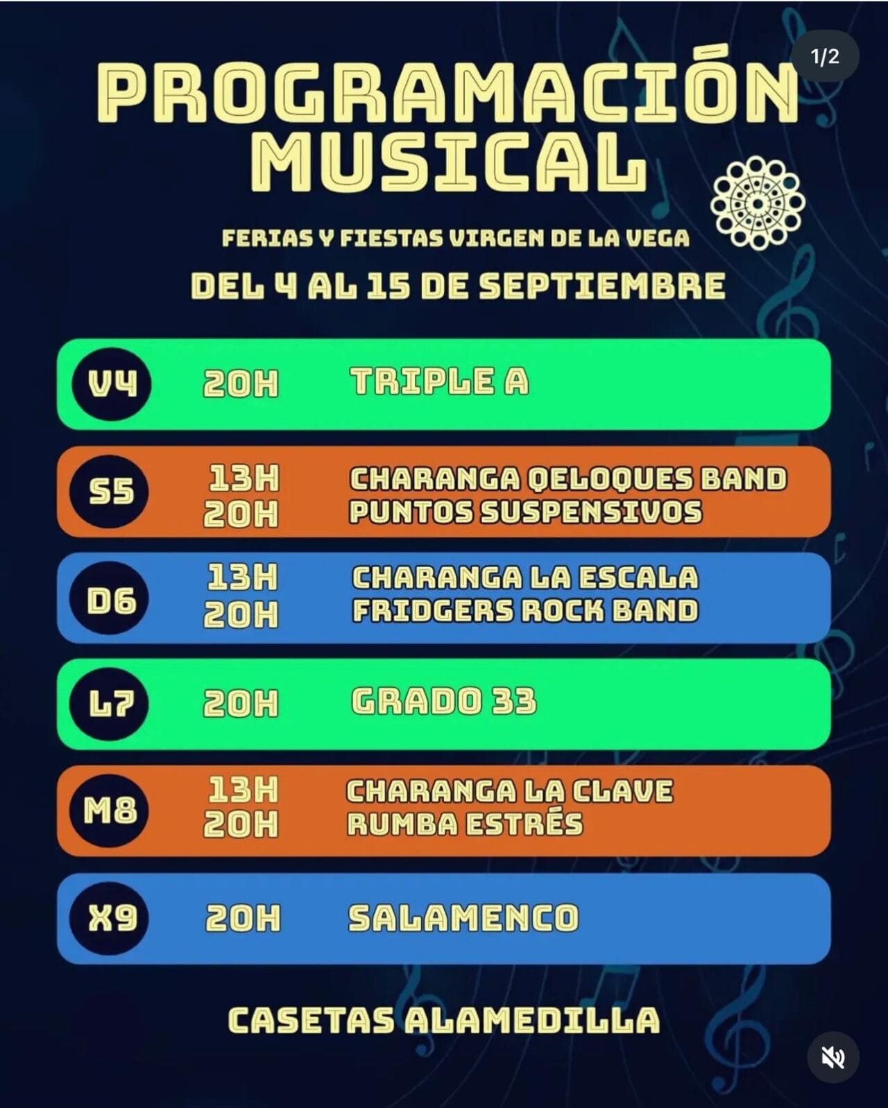 Feria de Día - Música - Grado 33