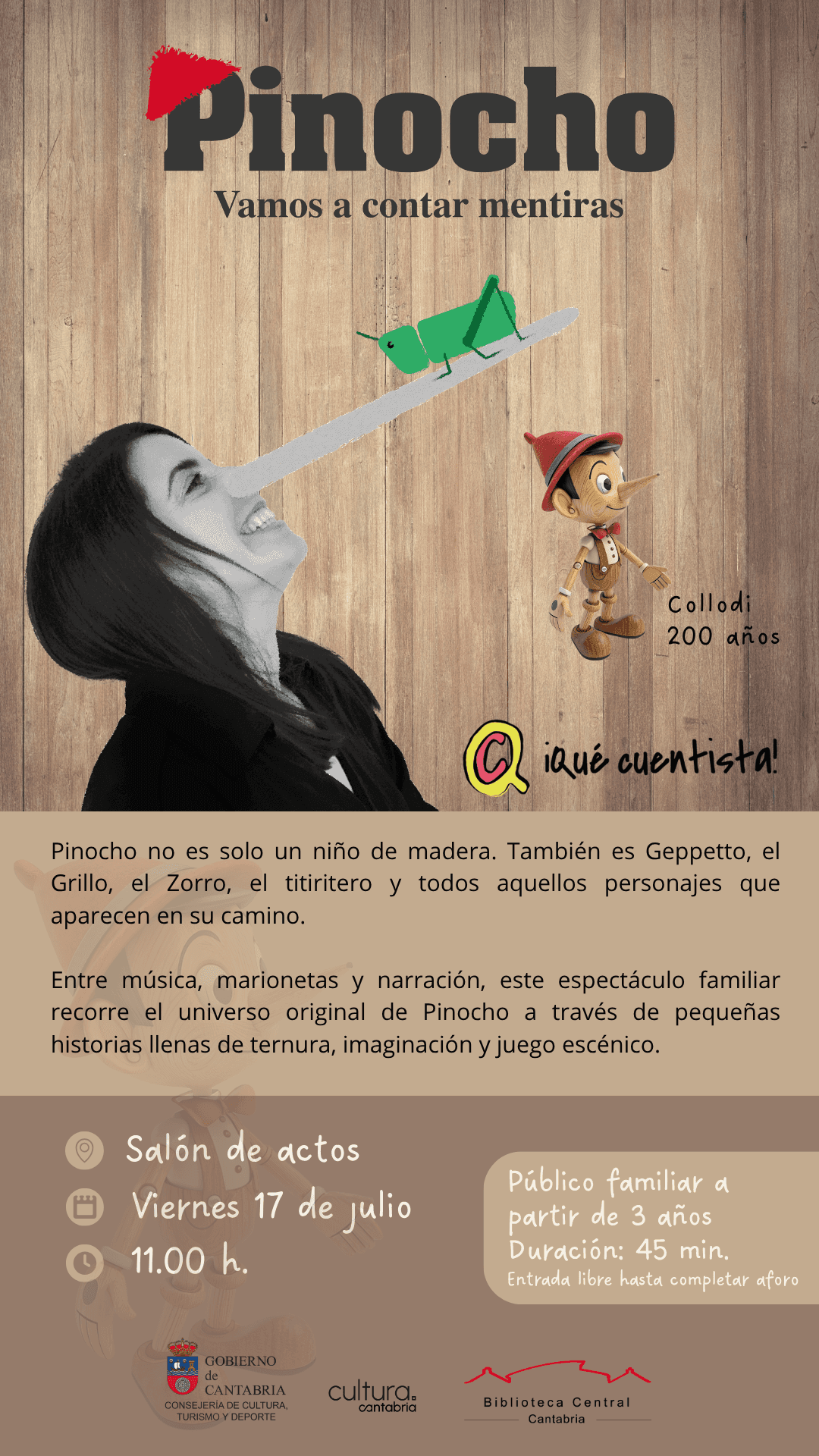 Pinocho: Vamos a contar mentiras