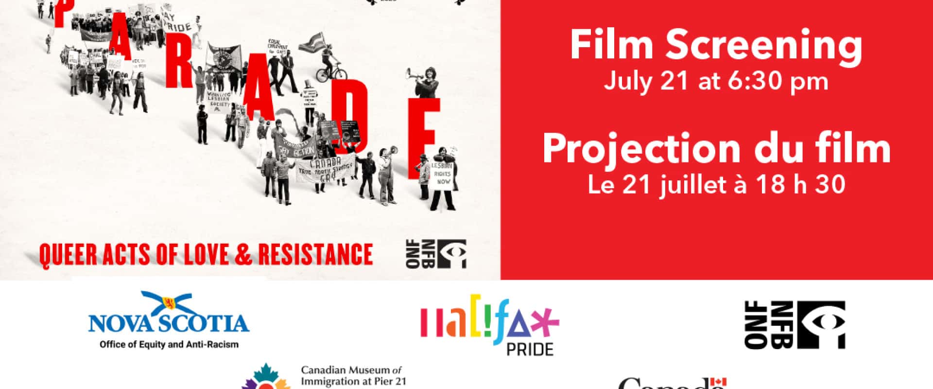 Parade: Queer Acts of Love & Resistance Film Screening