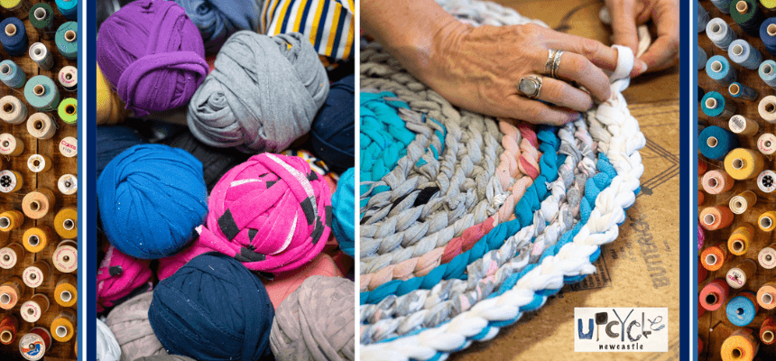 Upcycled T-shirt Rag Rugs Workshop