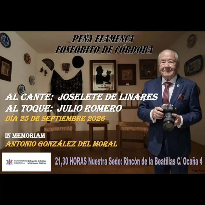 Recital Flamenco. Peña Fosforito