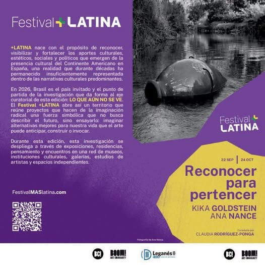 Festival +LATINA con la exposición Reconocer para pertenecer