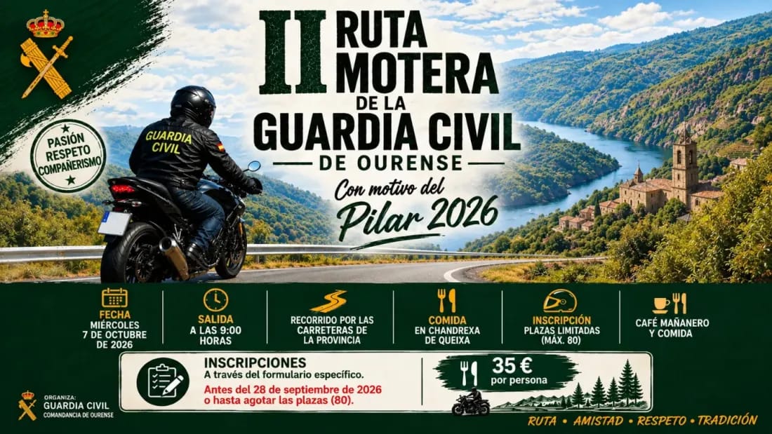 II Ruta Motera de la Guardia Civil