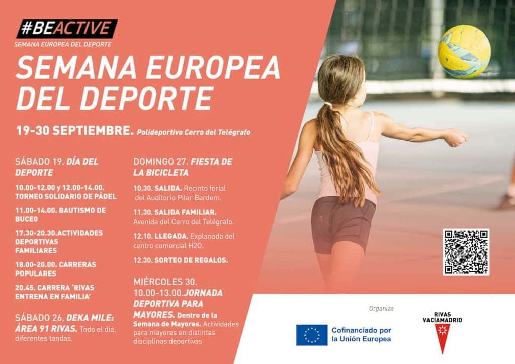 Semana Europea del Deporte 2026 en Rivas Vaciamadrid