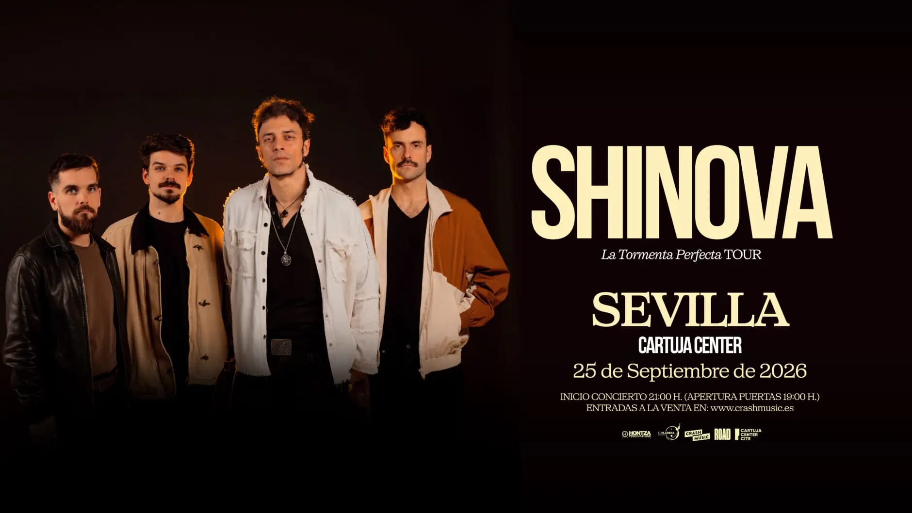 Shinova – La Tormenta Perfecta Tour 2026