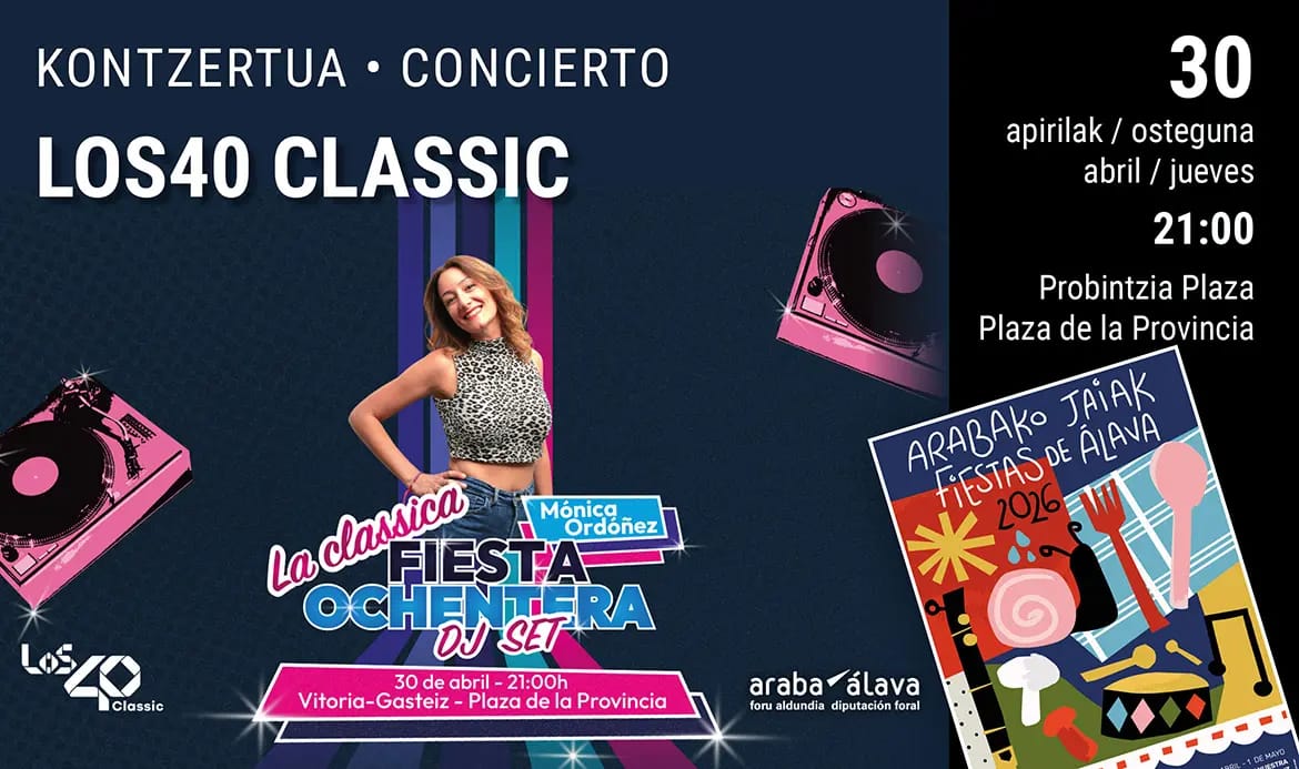 Los 40 Classic - Fiestas de San Prudencio 2026