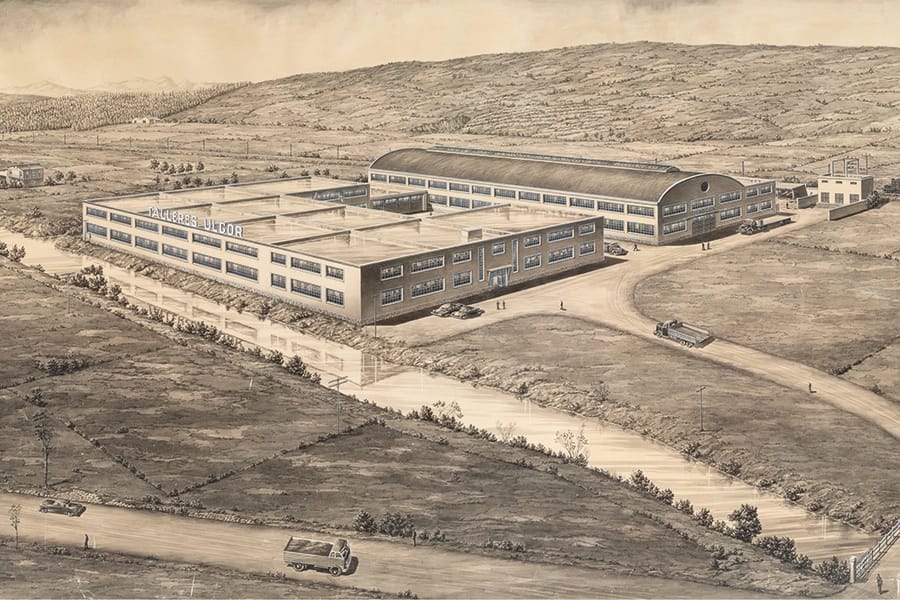D'Abraira, el dibujante que describió un mundo industrial