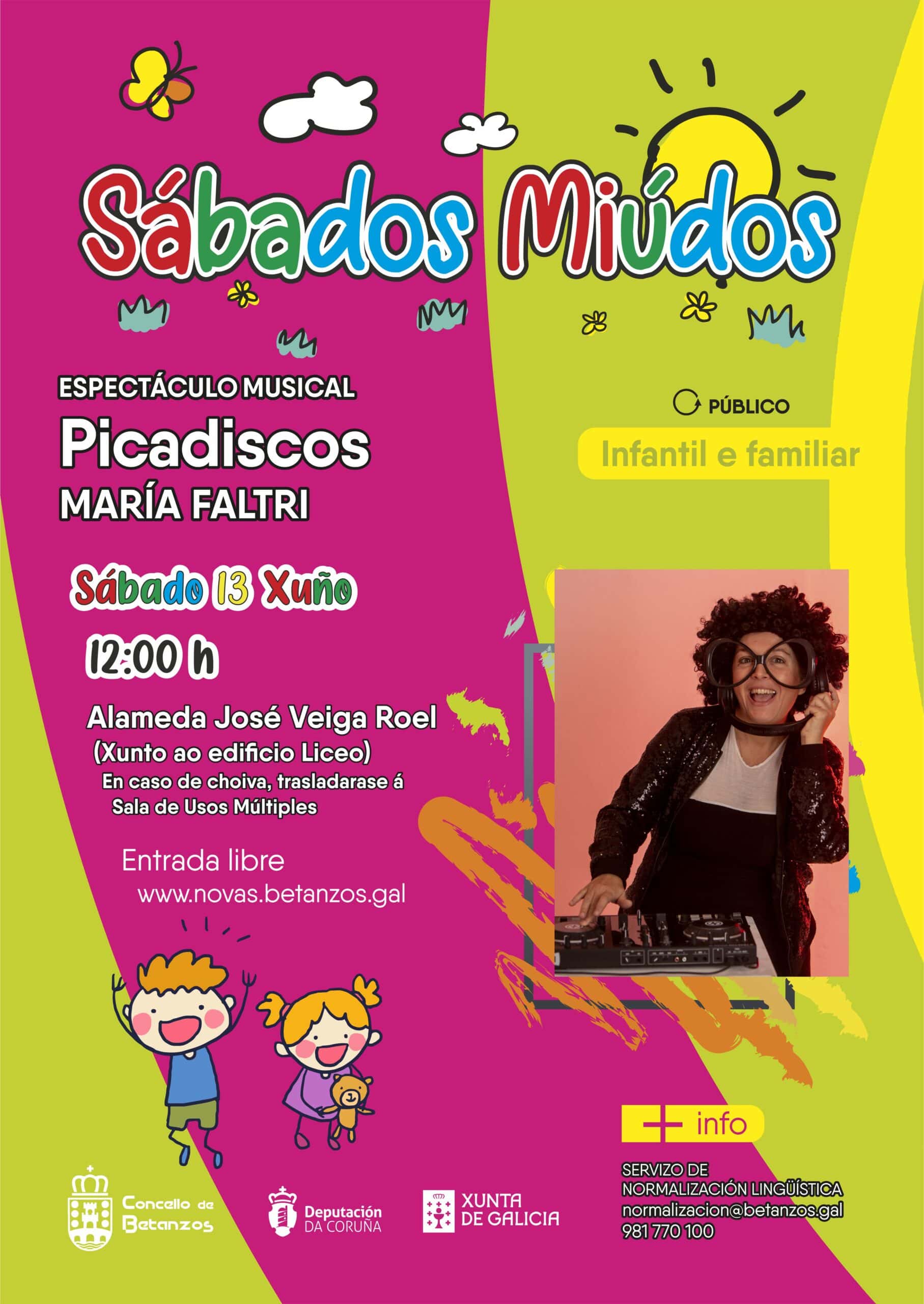 Sábados Miúdos: Picadiscos