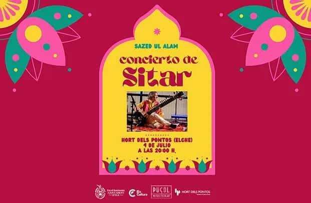 La música del sitar en l’Hort dels Pontos