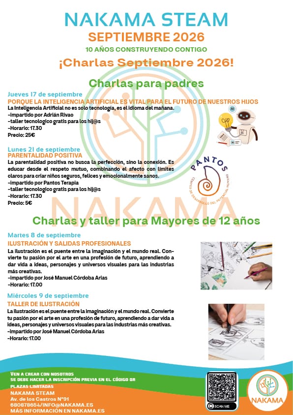 Charla y taller de ilustración para mayores de 12 años