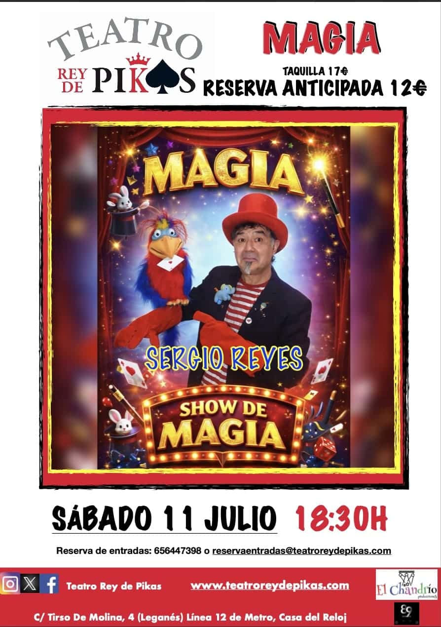Sergio Reyes. Magia para toda la familia