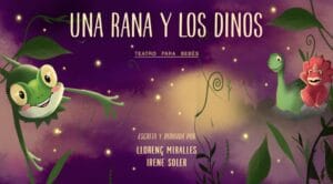 Una rana y los dinos