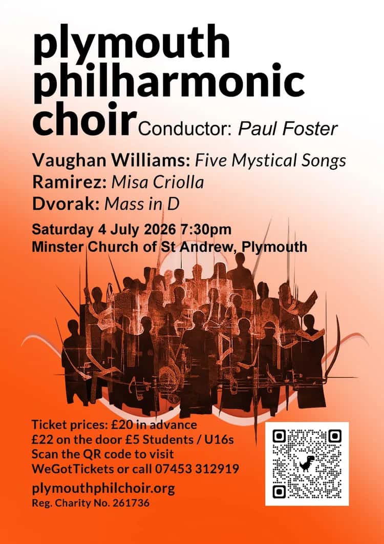 Plymouth Philharmonic Choir conducted by Paul Foster