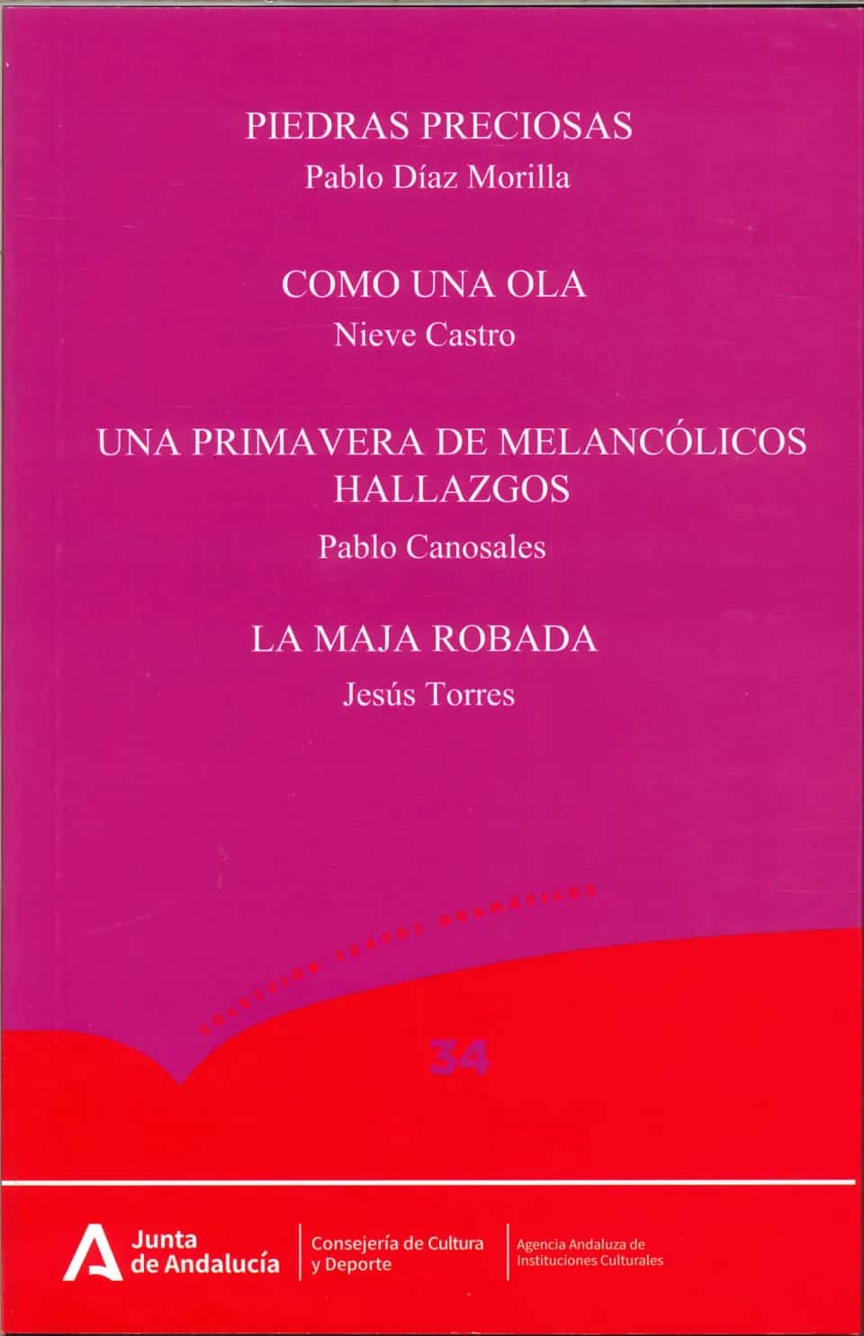 Presentaci贸n del n.潞 34 de la Colecci贸n Textos Dram谩ticos