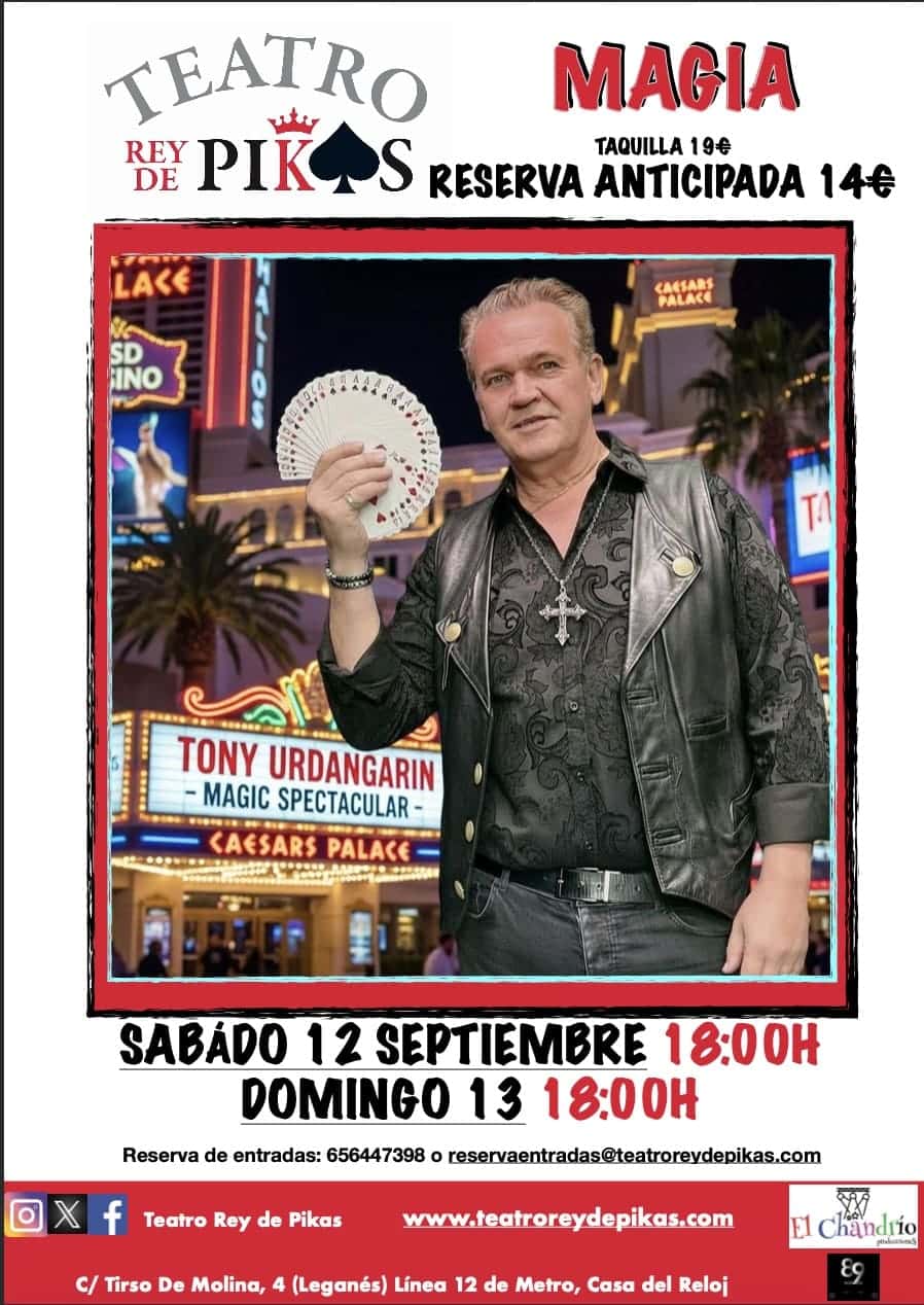 Tony Urdangarín - Magia familiar estilo Las Vegas