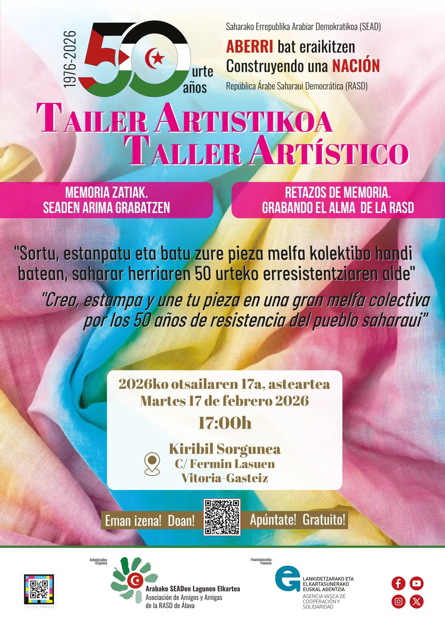 Taller artístico 'Retazos de Memoria'