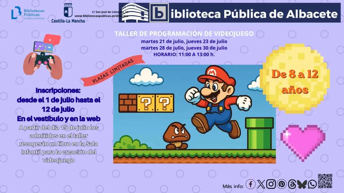 Curso de creación de videojuegos retro con MakeCode Arcade